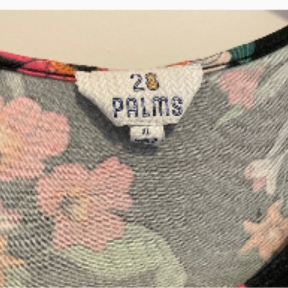 👗3 for $18👗 28 Palms Hawaiian Print Maxi Dress XL Beautiful! - Picture 4 of 6